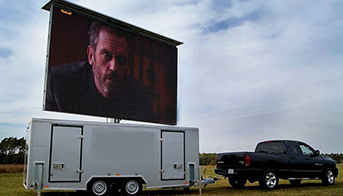 Mobile LED Screen Trailer Display