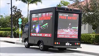 Glass Mobile Display Trucks 