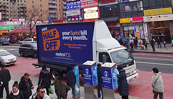 Mobile LED Billboard Truck