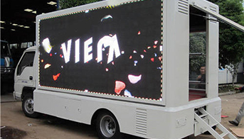 Mobile LED Van Display Screen