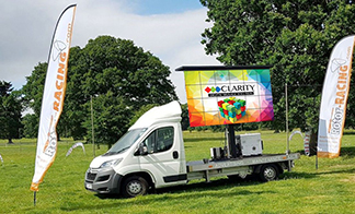 We offer a full range of mobile outdoor screen, rotating and modular screens from compact mobile screens to modular mobile LED screens and everything in between. 