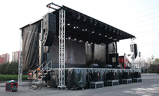 Graphical Exhibition Stage Truck for Parties & Shows