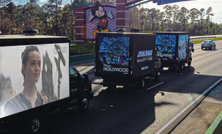 Truck mounted screens are innovative displays