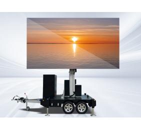 LED mobile creative rotating screen trailer: innovative display, infinite possibilities