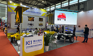 JCT VMS Traffic Guidance Screen Trailer Shines at INTERTRAFFIC CHINA 2025