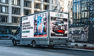 Mobile LED Billboard Bus for Dynamic Advertising
