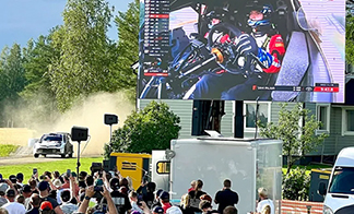 Big Screen Trailers for Sports Live Event Broadcasting