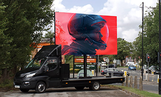 Mobile LED Signs for Dynamic Outdoor Advertising