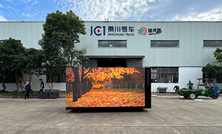 Chinese LED screen trucks: lighting up new horizons for global advertising