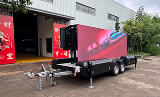 LED advertising trailer operation strategy: precise coverage, creating value for every kilometer