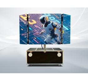 135-inch portable flight case LED screen: dynamic vision, on demand