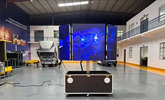 Portable flight case LED folding screen: a technological revolution that redefines the mobile visual experience 