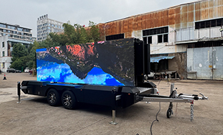 The ultimate mobile marketing tool! LED trailer make brand exposure go viral