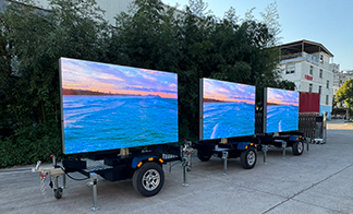 4sqm Mobile LED Trailer: Your Moving Billboard, Your Unlimited Advertising Power