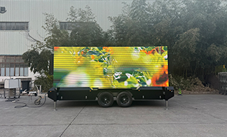 22sqm Rapid-Deployment LED Screen Trailer: Highly Adaptable to Multi-Scene Requirements