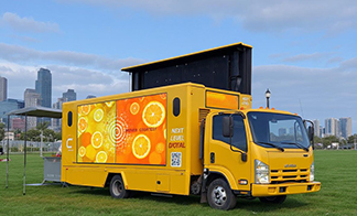 Van Stage Trucks in Tourism Promotion and Cultural Festivals