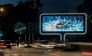 Nighttime Advertising Impact of LED Moving Billboards