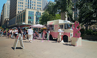 Seasonal Retail Campaigns with Van Stage Trucks