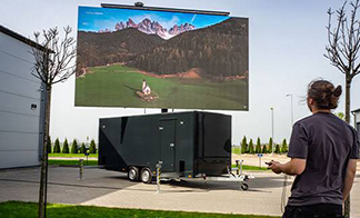 Mobile Outdoor Screens for Retail and Promotional Campaigns